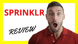 🔥 Sprinklr Review Pros and Cons [upl. by Raycher]