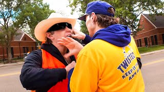 Texas Fan Trolls Michigan [upl. by Brit]