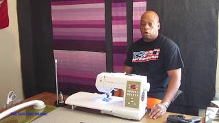 The Quilting Marine  My Quilting Machine [upl. by Yakcm]