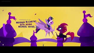 My Little Pony The Movie End Credits But With Ocean Man [upl. by Adlare980]