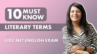 10 Essential Literary Terms Every UGC NET English Candidate Should Know [upl. by Son]