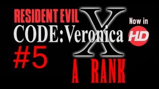 Resident Evil CODE VERONICA X PS3 HD AS Rank Walkthrough Part 5 [upl. by Annert]