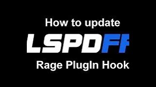 How to UPDATE ragenativeui for LSPDFR GTA [upl. by Alpers]