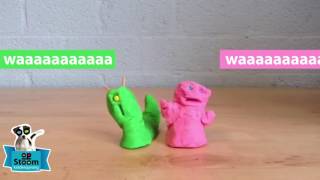 Tof zeg  Stop motion met klei [upl. by Akeihsal]