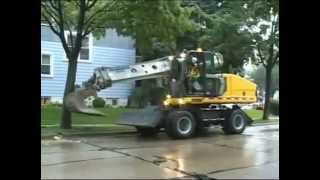 Gradall Hydraulic Excavators Capabilities Demonstration [upl. by Yevoc357]