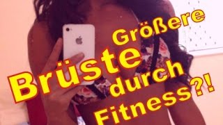 Größere Brüste durch Fitness Der Trick  Ladeefid FrauenFitness [upl. by Lladnew]