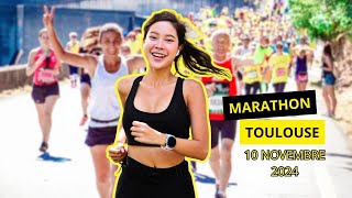 Marathon Toulouse 10 novembre 2024 [upl. by Ellerred811]