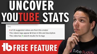 How to see YouTube Video Stats TubeBuddy Videolytics [upl. by Eirallih223]