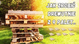 Drewutnia z 9 palet w jedno popołudnie [upl. by Verner]