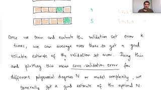 Finding optimal model complexity kfold cross validation part1 description notes [upl. by Atse365]