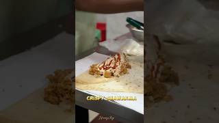 Crispy Shawarma🥰 From Shawarmer food shawarma broastedchicken alfahamrecipe foodie eatingkfc [upl. by Wemolohtrab]