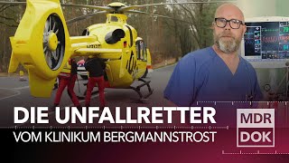 Die Unfallretter vom Klinikum Bergmannstrost in Halle  MDR DOK [upl. by Elleiad]