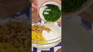 Easy Beet Salad with Yogurt and Walnuts  How to Make Beet Corn Salad with Yogurt Dressing [upl. by Roede]