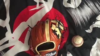 Baseball Glove Review Wilson a2k 1786 [upl. by Mord71]