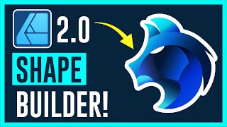 How To Use Shape Builder in Affinity Designer 20 IPAD  COMPLETE TUTORIAL [upl. by Mauro]