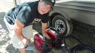 A ipower 2000W Dual Fuel Inverter Generator SUA2000iD Unboxing Setup [upl. by Hazard]