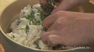 Garlic Mashed Potatoes Side Dish Recipe [upl. by Trebled]