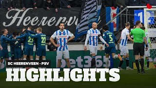 Eentje om heel snel te vergeten  Highlights sc Heerenveen  PSV [upl. by Aerdnak]