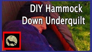 DIY Hammock Down Underquilt [upl. by Mikkanen479]