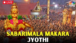 Sabarimala Makaravilakku 2024 LIVE Makara Jyothi In Sabarimala 2024  Jyothi Darshanam  N18L [upl. by Artened67]