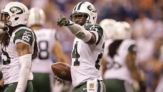 Darrelle Revis Highlights Week 2  Jets vs Colts  NFL [upl. by Yelnek]