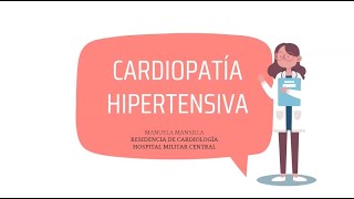 Cardiopatía Hipertensiva predictor de miocardiopatía hipertrófica [upl. by Redliw]