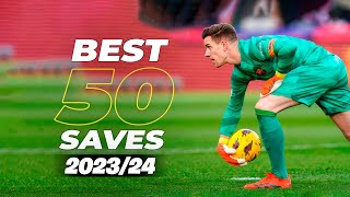 Best 50 Goalkeeper Saves 2024 HD  2 [upl. by Isleen239]