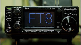 Icom IC7300 FT8 mit WSJTX Installation und Konfiguration [upl. by Sualakcin]