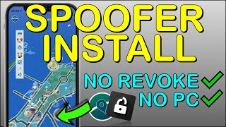 Pokemon GO Spoofing iOS 2021✅ NO REVOKE  NO PC ✅ Install Method ALWAYS WORKING [upl. by Caz958]