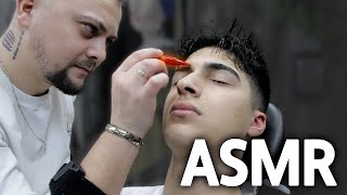 ASMR Red Pen Triggers And Asmr Sleep Massage From Turkish Barber [upl. by Gniy]