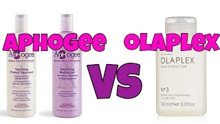 Tired of Damaged Hair Aphogee v Olaplex Treatments [upl. by Nnateragram]