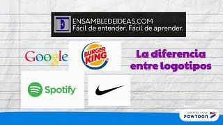 🖌 Logotipo isotipo isologo imagotipo 👉 DIFERENCIAS y EJEMPLOS Cuál es MEJOR❓ [upl. by Kimmie300]