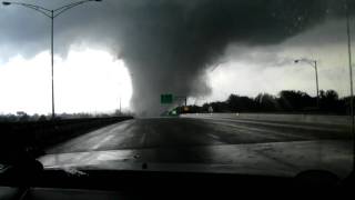 F5 Tuscaloosa tornado [upl. by Solracesoj]