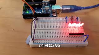 Charlieplexing Vs 74HC595 shiftregister part 1 [upl. by Nan]