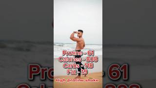 Best healthy High protine shake💪  Nilesh fit nileshfit gym protein protineshake [upl. by Aidnyc]