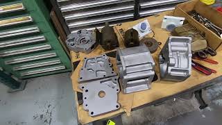 Leybold Vacuum Pump Full Rebuild [upl. by Ehav9]