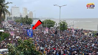 Mumbais Marine Drive LIVE updates Team India Victory Parade [upl. by Duston588]