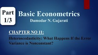 Basic Econometrics by DN Gujarati  Chapter 11 13 UrduHindi [upl. by Fillbert54]