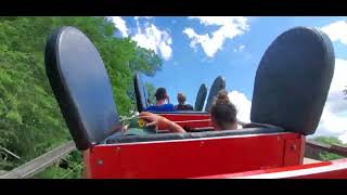 Rollo Coaster at Idlewild Park in Ligonier PA [upl. by Sherard143]