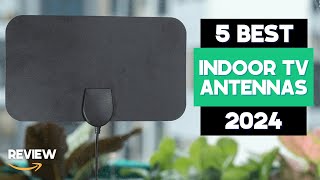 5 Best Indoor TV Antennas 2024 [upl. by Marucci154]