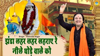 खोली वाले बाबा का भजन  झंडा लहर लहर लहराए रे नीले घोड़े वाले को  Harender Nagar  Kholi Bhajan [upl. by Nlyak389]