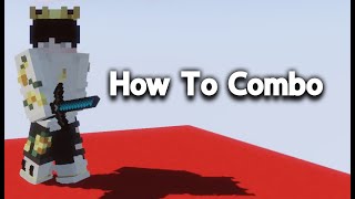 How To Combo On HiveZeqa  minecraft bedrock pvp [upl. by Pepe197]