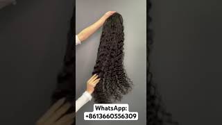 Cambodian curly glues less wig  WhatsApp8613660556309 hairextensions wigs [upl. by Mickey768]