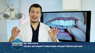 TELSİZ ORTODONTİ TEDAVİSİ NASIL YAPILIYOR DR EFE KAYA [upl. by Tatia]