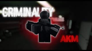 AKM kit roblox Criminality [upl. by Enelra]