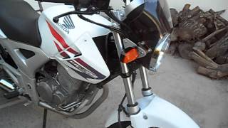 HONDA CBX 250 TWISTER TUNING TANQUE Y ALETAS [upl. by Thais]