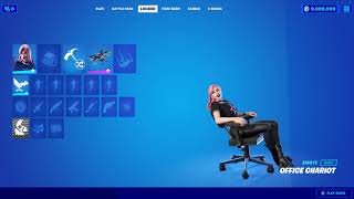 Office Chariot  Traversal Fortnite Emote [upl. by Boar646]