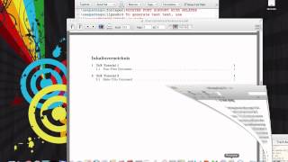 TeX Tutorial 8 Customize Table of Contents amp Renew Command [upl. by Eelessej]