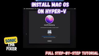 How to install macOS on Hyper V  Full Step by Step Tutorial [upl. by Ynohtona118]