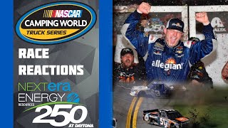 2018 NCWTS NextEra Energy Resources 250 Reactions [upl. by Alehs176]